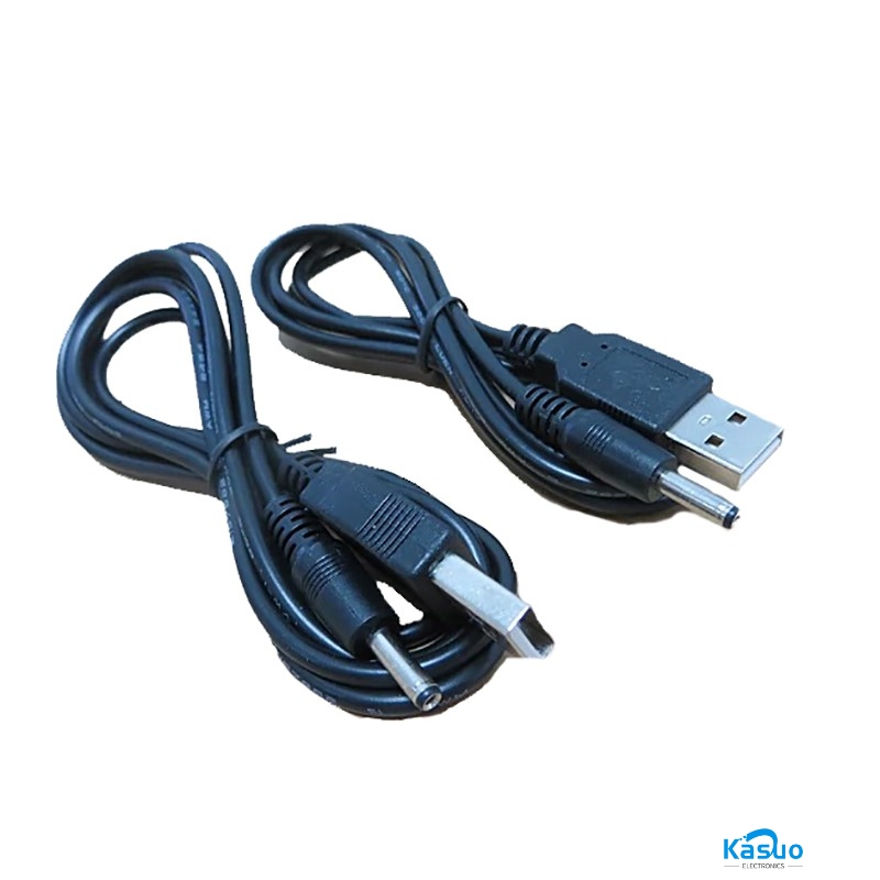 USB Male to DC 1.35mm x 3.5mm Male Plug Power Cable – Kasuo
